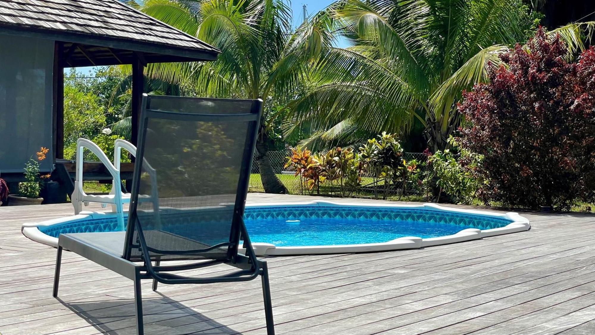Raiatea - Orion Pool Bungalow Uturoa Eksteriør billede